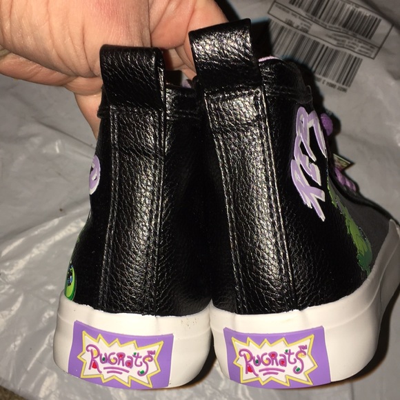 Rugrats Raptor High Top Sneakers Women 5 NWT - Picture 3 of 7